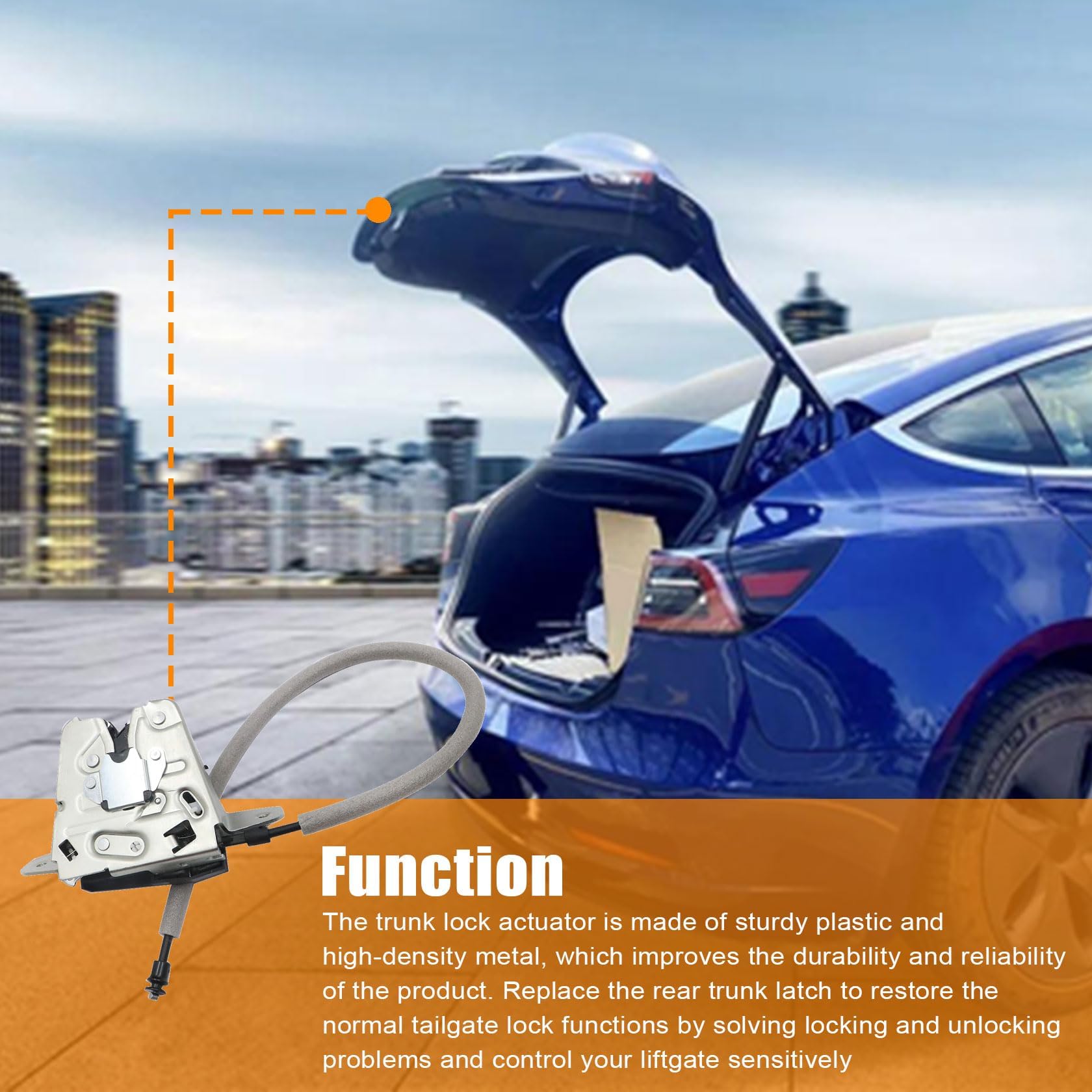 Amazon.com: FZJDSD Trunk Lock Latch Compatible with Tesla Model S